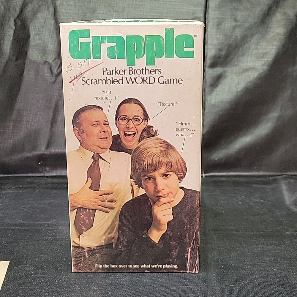 ‎Vintage 1973 Parker Brothers GRAPPLE Word Game, complete in original box